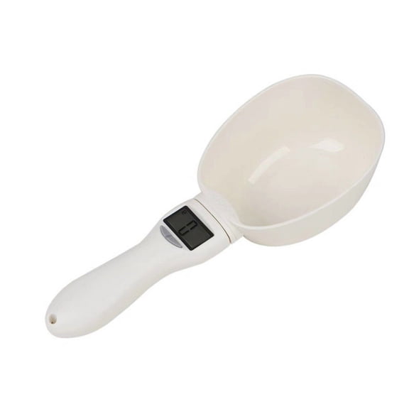 Pet Cat Food Weighing Measuring Spoon Lightweight Plastic Tool