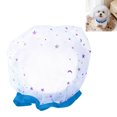 thumbnail image 1 of Pet Cat Head Net, Breathable Mesh Head Cover Protector for Small Dog Cat, Anti-Scavenging Muzzle Elastic Net with Quick Release Buckle for Walking,Blue - 1pc, 1 of 6