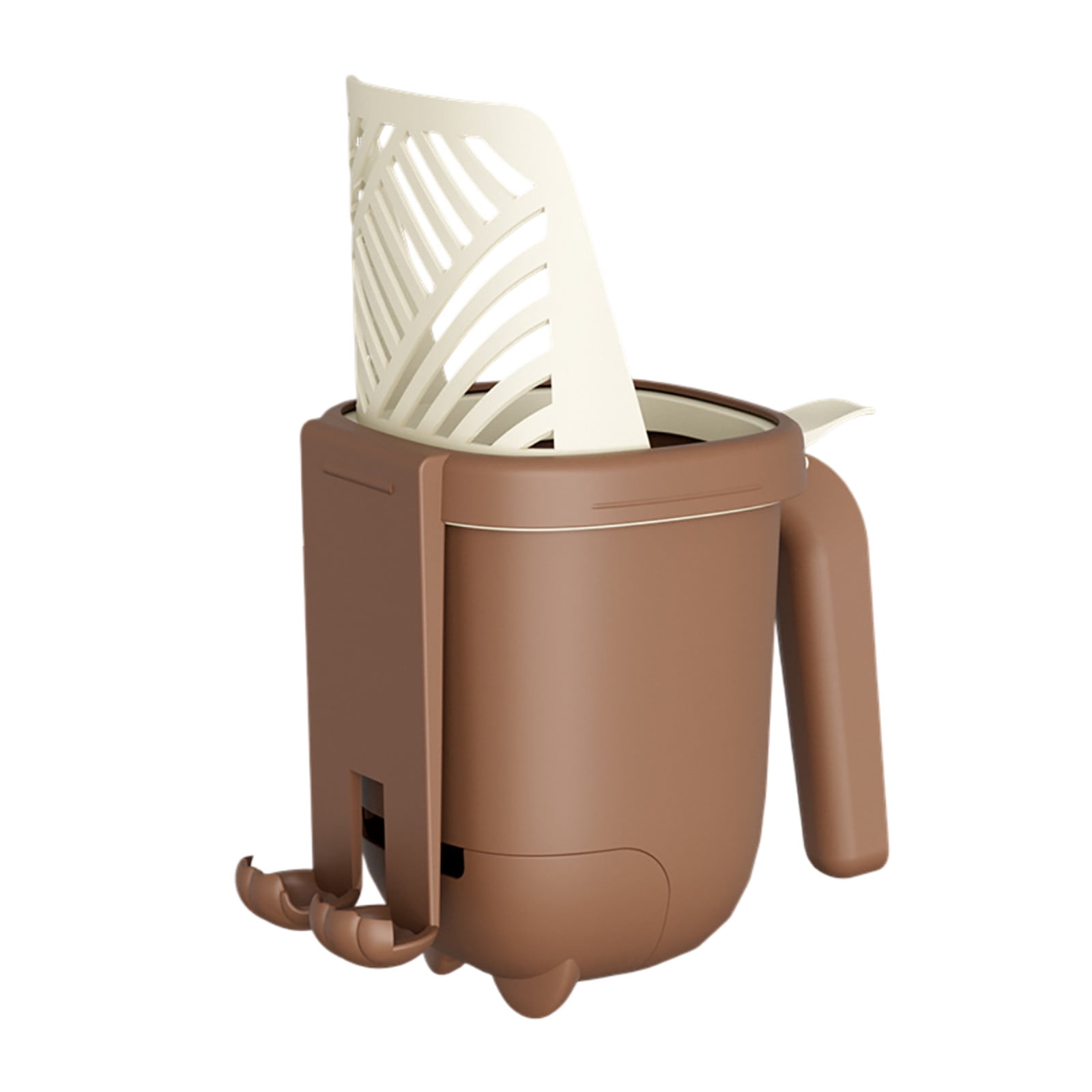 Self Cleaning Cat Litter Box with Storage Bucket, Sand Leakage Prevention Indoor Pet Toilet ...