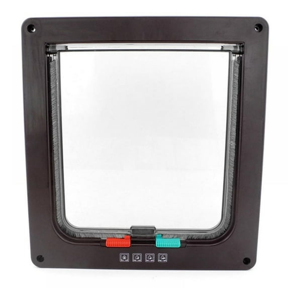 Pet Cat and Dogs Plastic Door Hole Can Be Controled Access and Directional