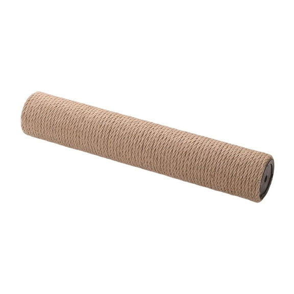 Pet Cat scratching posts Replacement Sisal Rope DIY Replaceable Sharpen Claw Toy Supplies Durable Scratch Post Refill Pole for Indoor Playing yellow 40cmx7cm