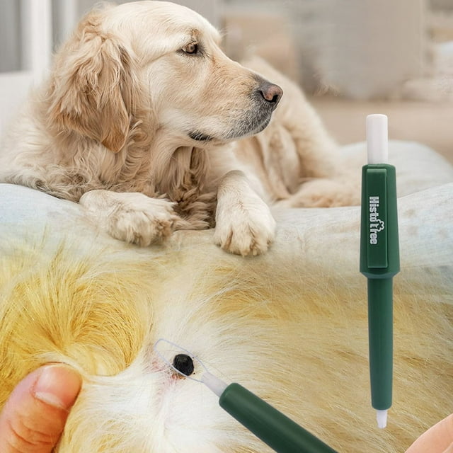 Pet Catching Pen Cat And Dog Hard Tick Extractor Tick Clip To Lice And