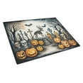 thumbnail image 1 of Pet Cemetery Spooky Halloween Glass Cutting Board Large 12 in x 15 in, 1 of 5