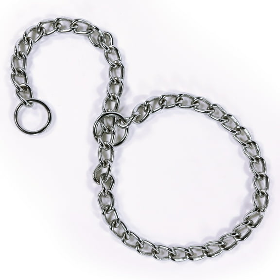 Pet Champion 4mm Choke Chain Collar x-large 22-28 in, 1.0 CT