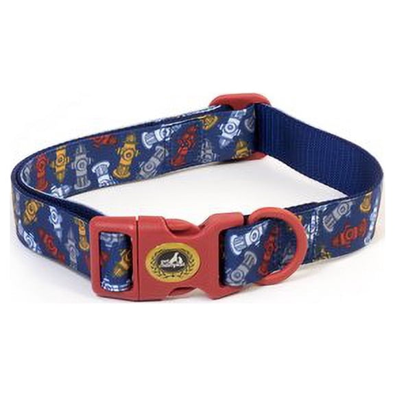 Pet Champion Fire Hydrant Collar, Navy, (Large)