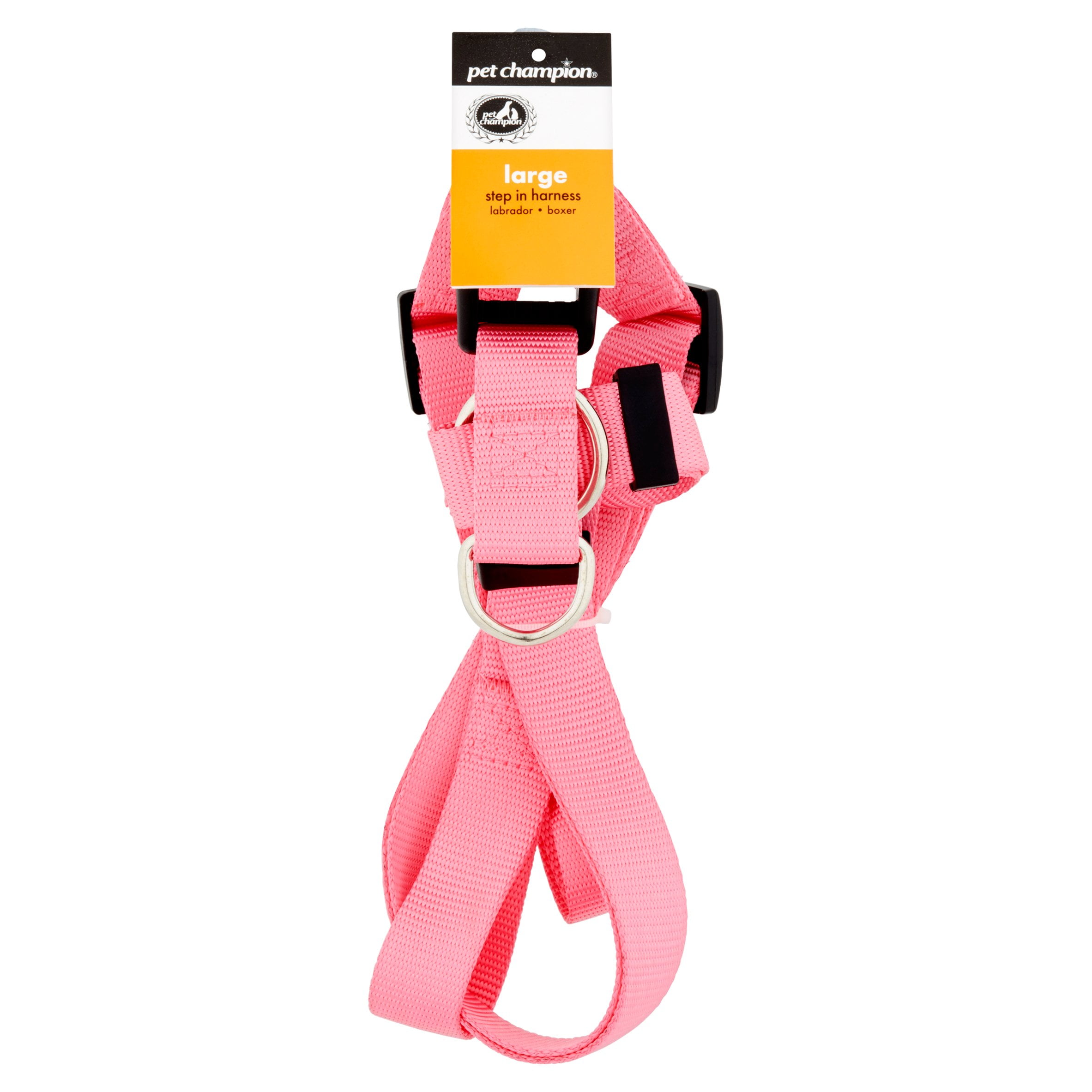 Pet Champion Large Pink Step in Harness