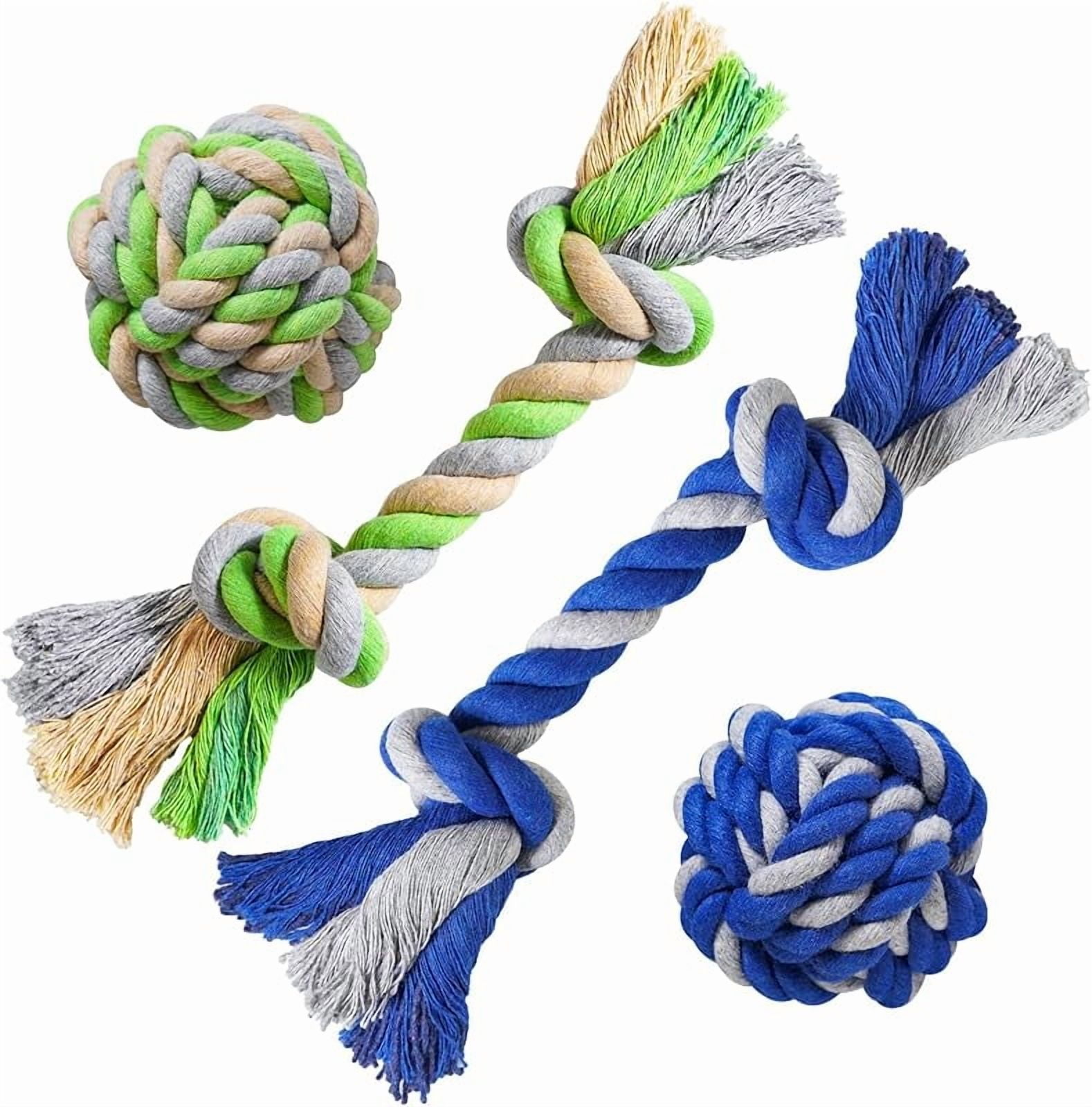 Pet Chew Toy, Knots Weave Cotton Rope, Biting Small Ball for Dogs — free download