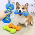 thumbnail image 1 of Pet Chew Toy for Dogs-7.48 inch Dental Teething Bone,  Chewing Toy Squeaky Interactive Stick, 1 of 9