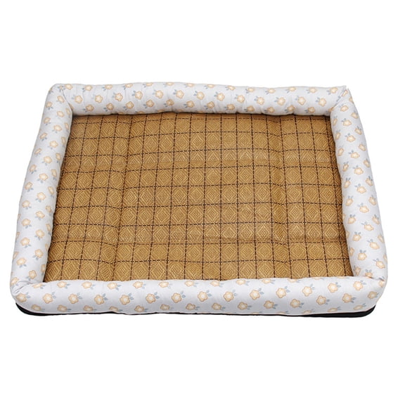 Pet Chilling Mat For Dogs And Cats Auto Chilling Gel Pet Pad With Not Poisonous Ice Silk Fabric Portable Counter Slippage Flooring Protection