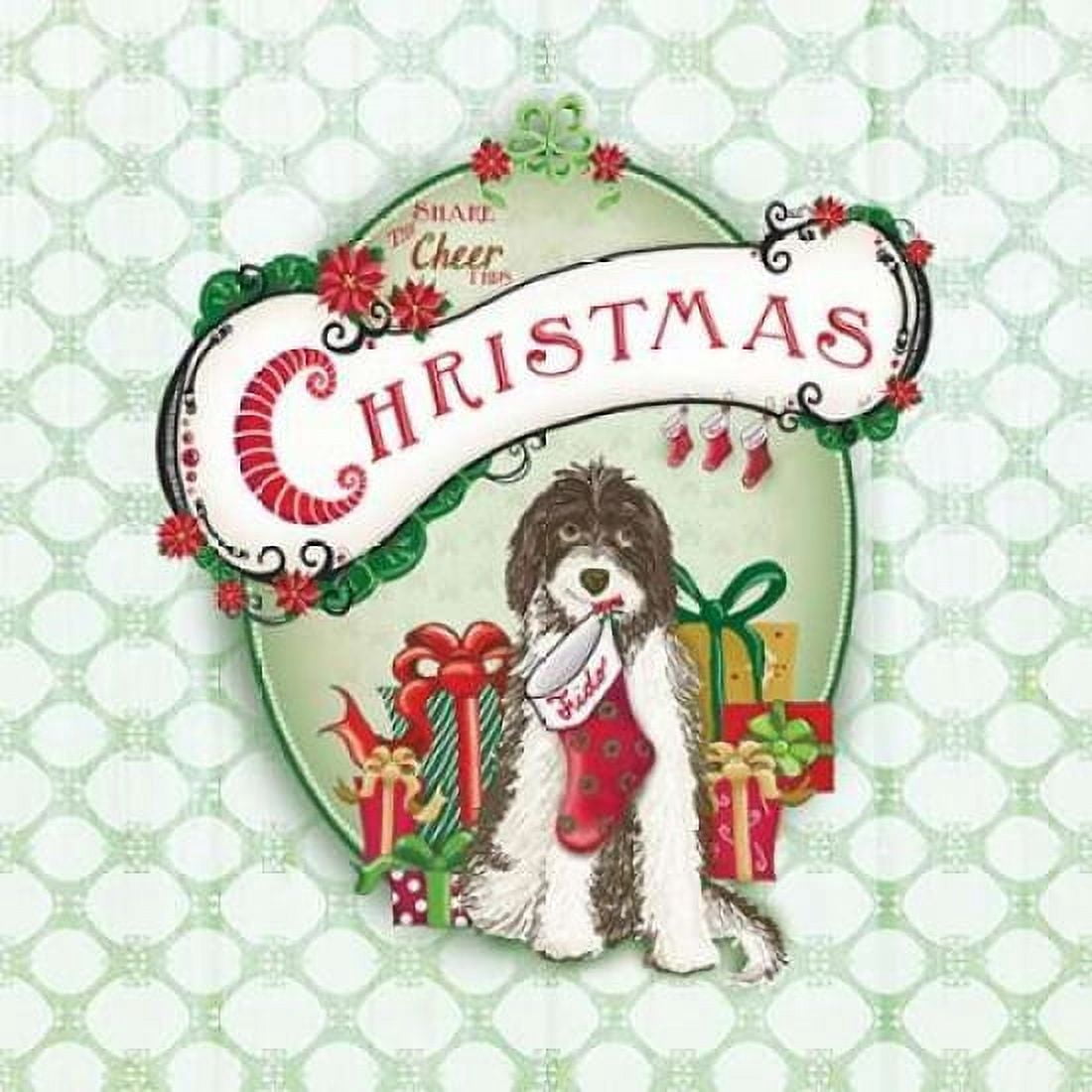 Pet Christmas I Canvas Art - Andi Metz (24 x 24)