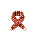 thumbnail image 1 of Pet Christmas Scarf with Pompom Decor Doggy Soft Bandana Warm Neck Accessories Holiday Dog Outfits for Cats Puppy Kitten and Small Dogs, 1 of 6