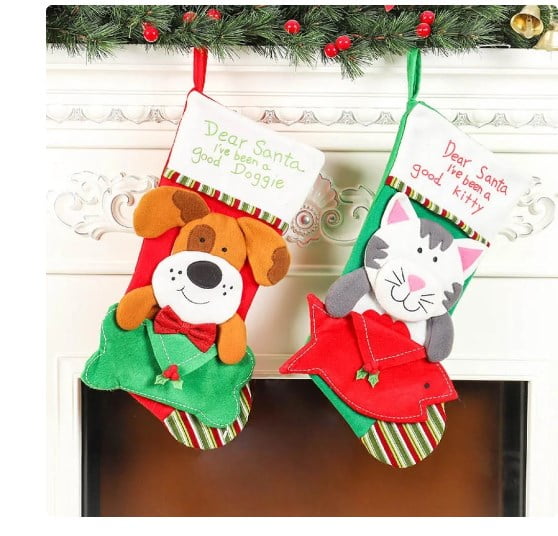 Fridja Christmas Hanging Ornaments Stocking Puppy Funny Christmas Tree  Decorations, Suitable For Dogs - Gifts For Dog Lovers - Christmas  Decorations 