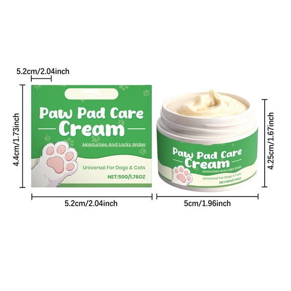 Pet Claw Pad Care Cream for Dogs and Cats Moisturizing Water Locking Claw Protection Moisturizing