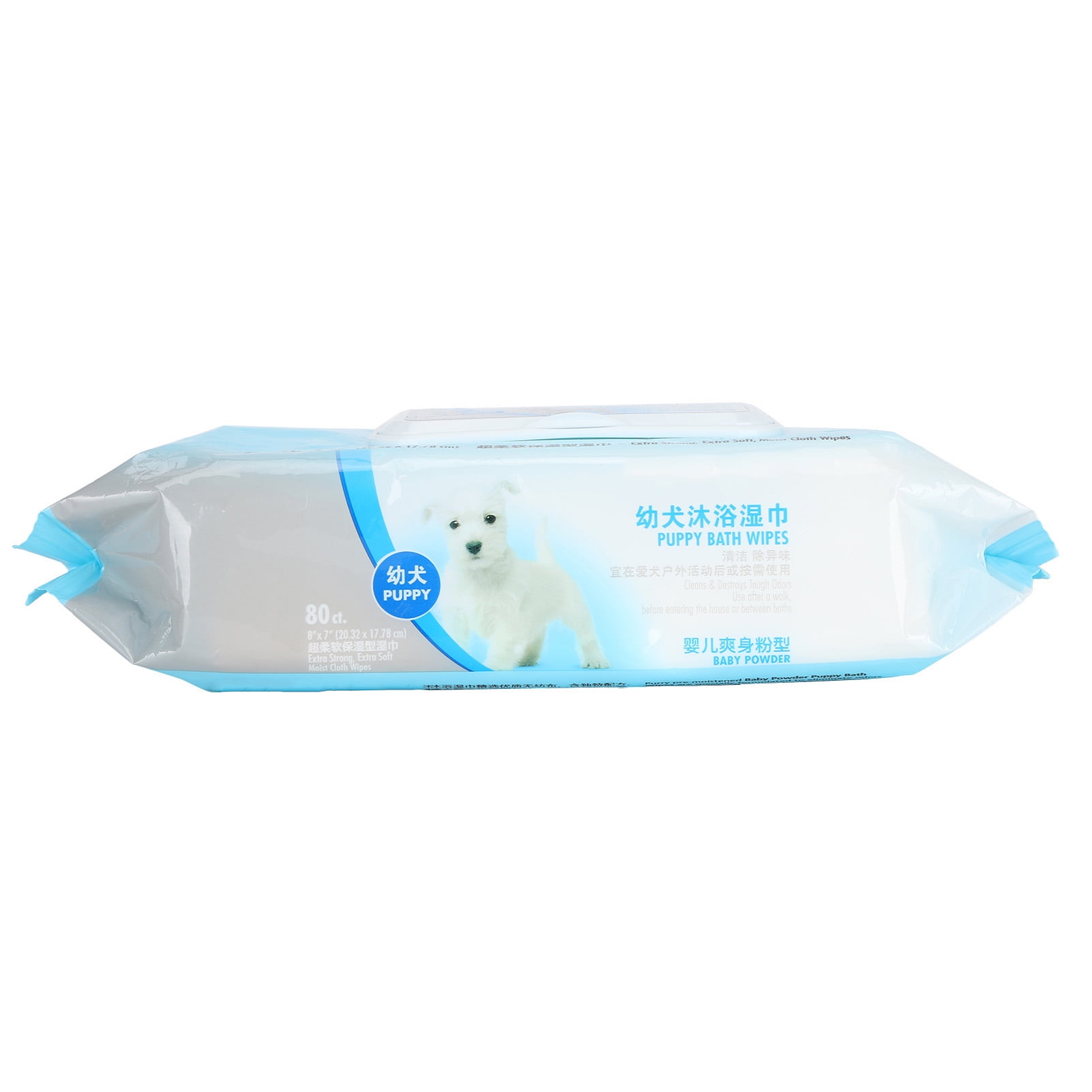 Pet Cleaning Wipes Puppy Deodorizing Grooming Wipes for Face/Paws