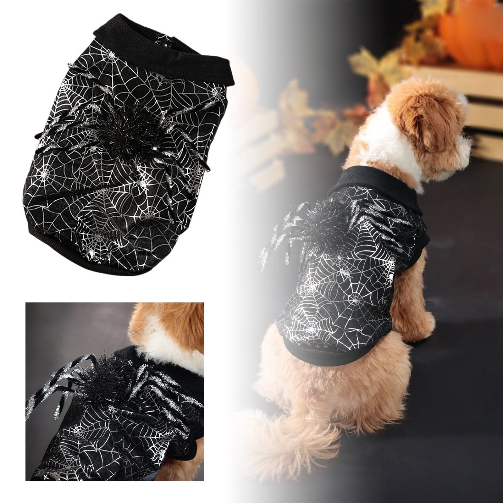 Pet Clothes Black Two Legged Coat Party Transformation clothings Pet