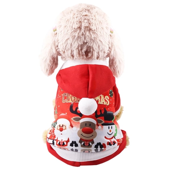 Pet Clothes Christmas Cat and Dog Warm and Fashionable Outfits for to Show Their Personality This Winter