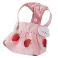 thumbnail image 1 of Pet Clothes Cute Dog Vest Lovely Dog Dress Pet T-Shirt Puppy Clothes Shirt for Pet (Pink) - L, 1 of 6