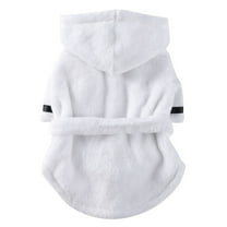 Pet Clothes Dog Bathrobe Pajamas for Small Dogs Ideal Sleeping Attire for Puppies