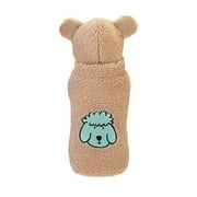 Pet Clothes Hoodies Pet Dog Cat Warm Coat Sweater Winter Cloth for Small Puppy