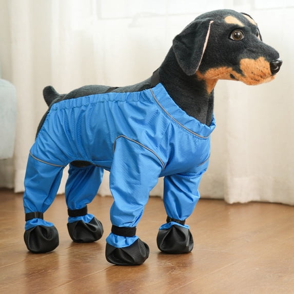 Pet Clothes Series Outdoor Shoe Cover for Dogs – Durable Negative Space Walking Pants Realistic Pet Clothing Accessory for Daily Use and Travel