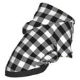 thumbnail image 1 of Pet Clothes Set Of 2 Plaid Coats For Medium And Large Dogs Red Black Black White Flannel Jackets Warm Vest Across Five Sizes, 1 of 6