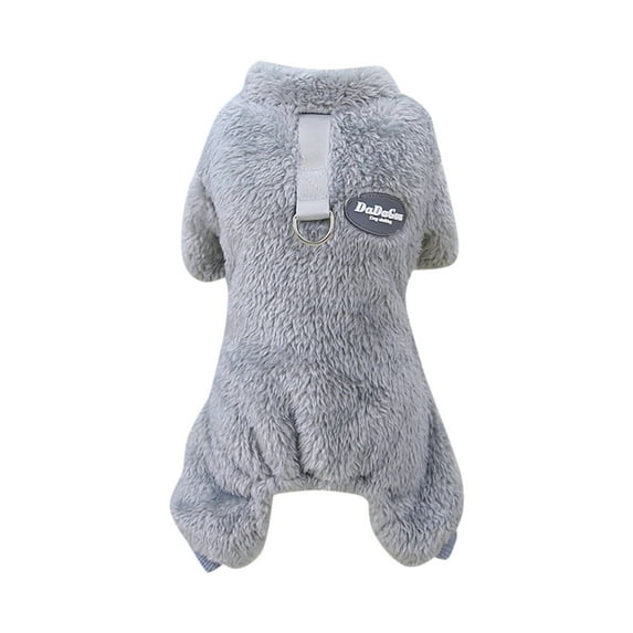 Pet Clothes Solid Color Autumn Winter Cute Pet Apparel Supplies for Cats and Dogs