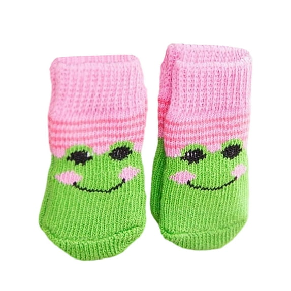 Pet Clothes for Scratch- Socks Set for Cats Dogs Indoor Outdoor Play – Durable Polyester TPR Design