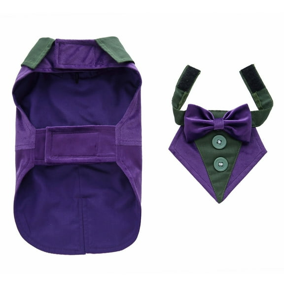 Pet Clothing Dog Dress Tuxedo Pet Clothing Dog Suit Outwear Homewear Clothes For Pets Dogs Cats Accessories L
