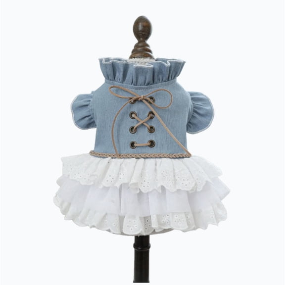 Pet Clothing Elegant Dress for Your Dog Fresh Piece for Spring Summer Occasions Cute Charm for Your Furry Friend