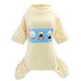 thumbnail image 1 of Pet Clothing, Pet Four Legged Clothes, Puppy Shirts, Cute Teacup Chihuahua Clothes for Summer Home Wear, 1 of 8