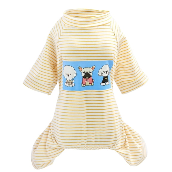 Pet Clothing, Pet Four Legged Clothes, Puppy Shirts, Cute Teacup Chihuahua Clothes for Summer Home Wear