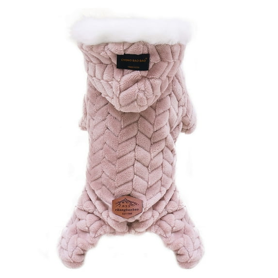 Pet Clothing Polyester Hoodied Sweatshirts Size Medium Dog Clothes Dog Cat Clothes Dog Clothes Medium Size Dog Plus Sweater for Puppy Plush Pug Clothes for Dog Dog Clothes Winter Large Dog Sweate