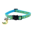 thumbnail image 1 of Pet Collar,Breakaway Cat Collars With Bell Stars Cute Adjustable Safe Collars With Pendant Glow In The Dark(7-11Inch,Sky Blue), 1 of 2