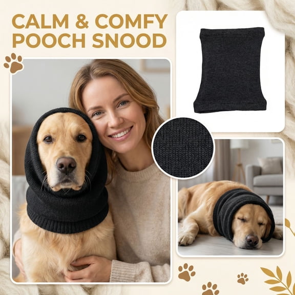 Pet Collar Comfort Headgear Noise Reduction Warmth Retention Dog Twitters