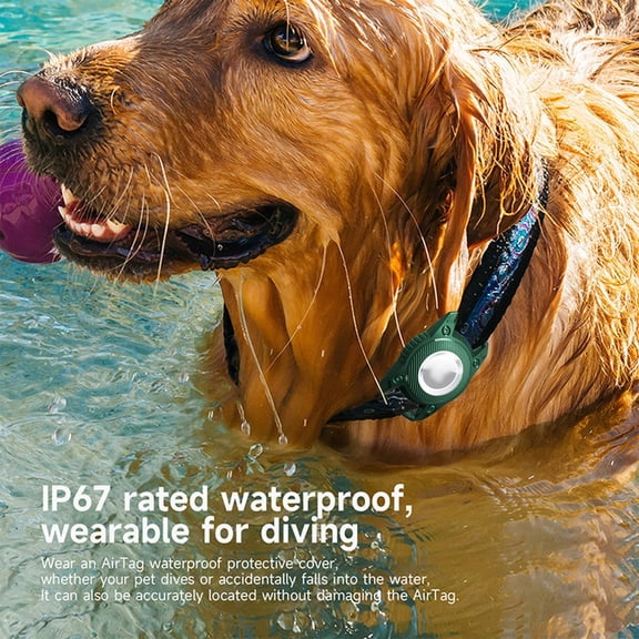 Pet Collar Companion Locator with Secure Attachment and Full Coverage for