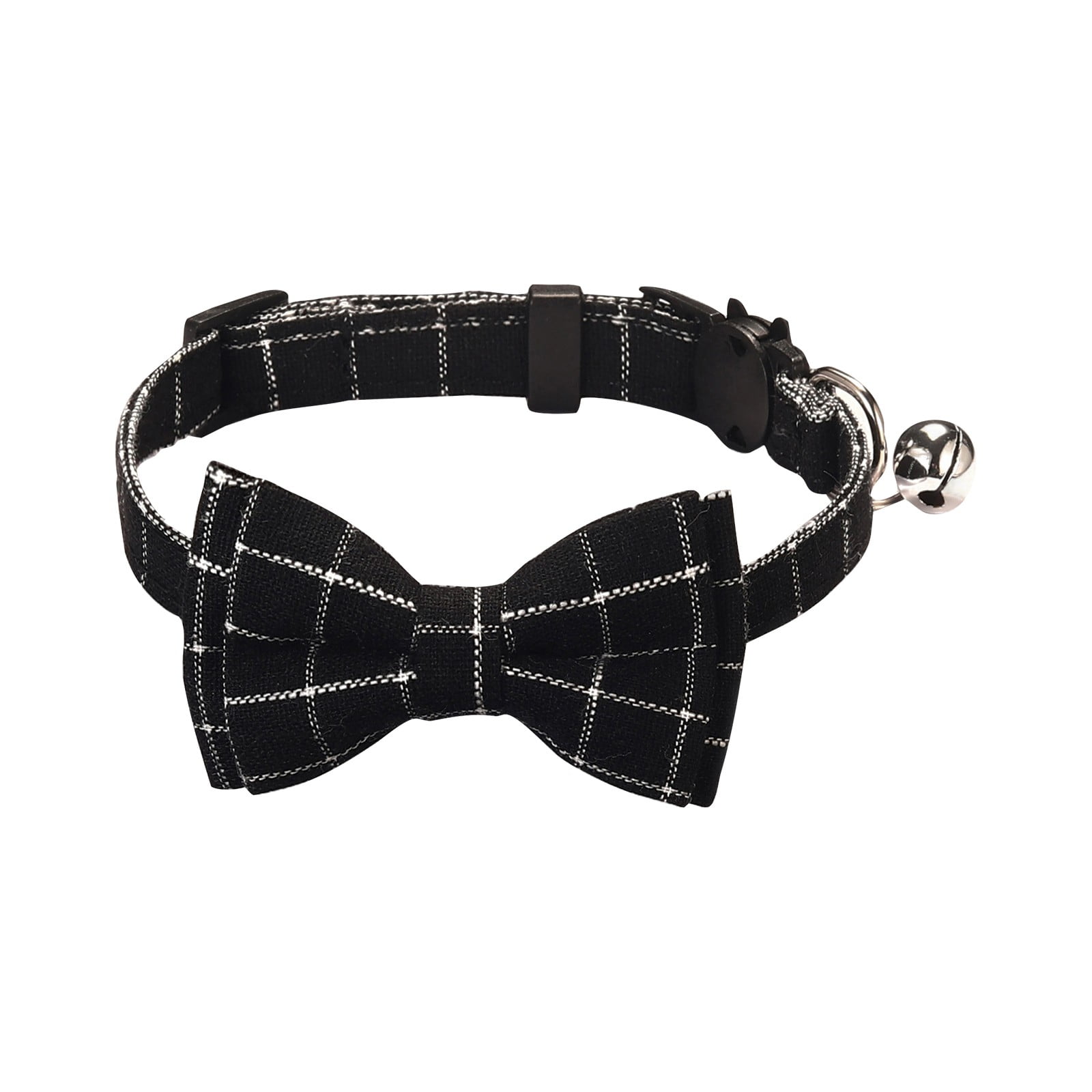 Pet Collar With Removable Bow And Bell For Cats Dogs Rabbits ...