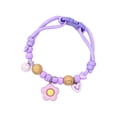 thumbnail image 1 of Pet Collar with Safety Buckle Vibrant Adjustable Beaded Collars for Cats and Puppy Dogs Cute Necklace with Charm Pendant for Small Kitten Puppy Girl Dog L, 1 of 6
