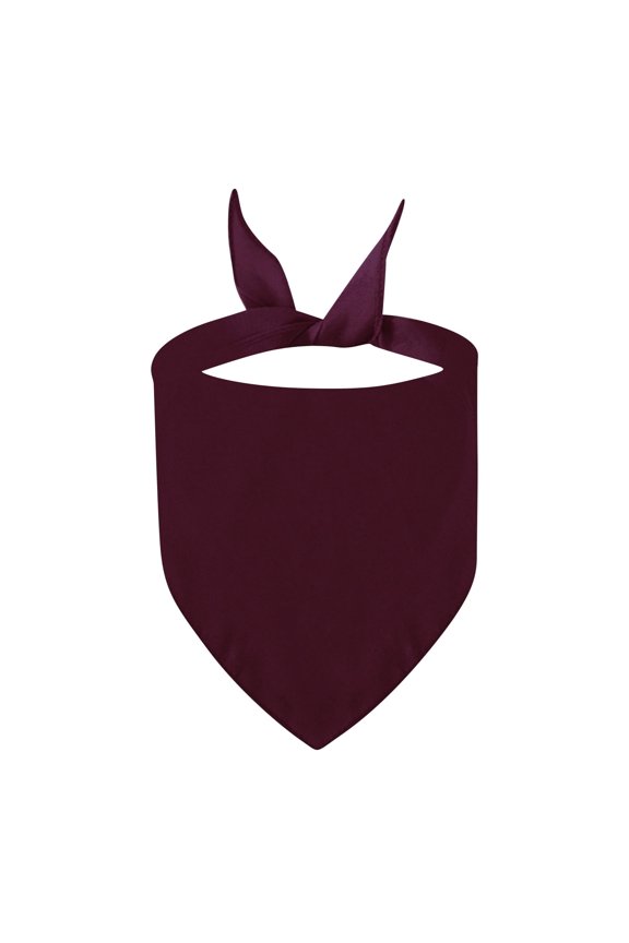 Pet Collar Scarf for Indoor Outdoor Use | Fabricated Polyester Knit Triangular Bib for Cats Dogs Large Medium Small