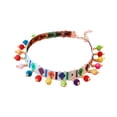 thumbnail image 1 of Pet Collar - Tassel Ball Decoration - Colorful Adjustable Dog Neck Strap - Cat Collar, 1 of 8