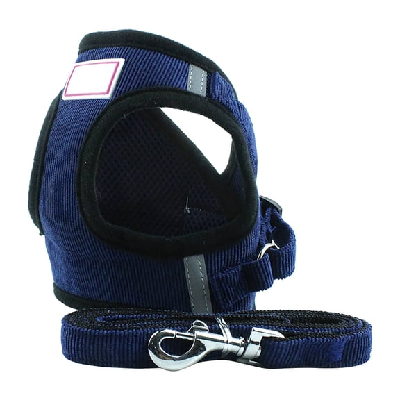 Pet Collars Adjustable No Pull Dog Step In Harness and Sets Reflective Soft Mesh Vest for Puppies Yorkie Chihuahua Cats