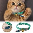 thumbnail image 1 of Pet Collars for Cats Breakaway Pendant Adjustable Neck Ring Safe Easy Fit Stylish for Small Cats Party Accessory, 1 of 9