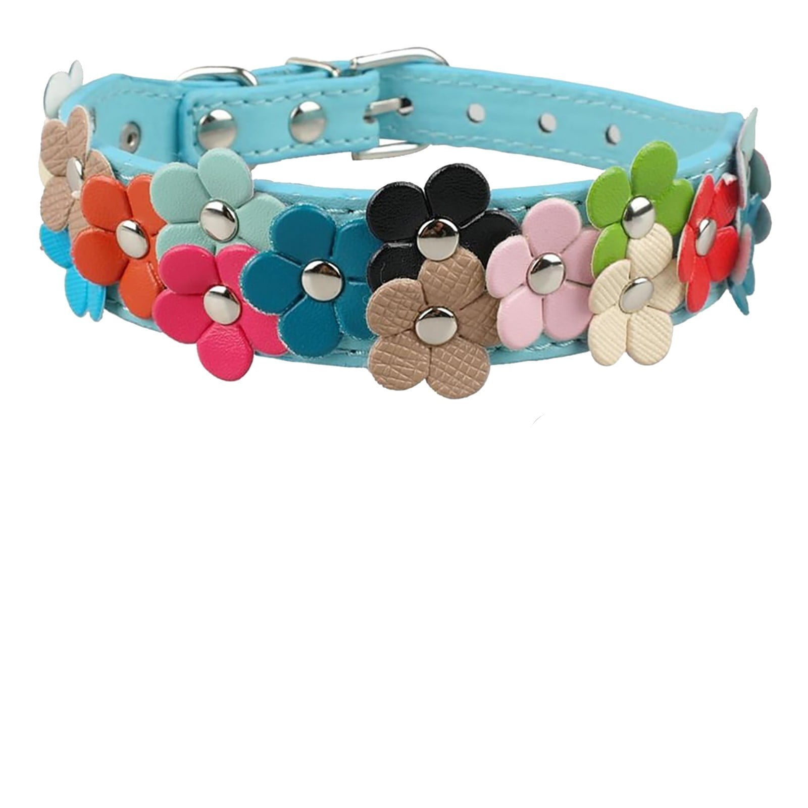 LEATHER STUD BRACELET MINI BLOSSOM LEATHER STUD BRACELET MINI BLOSSOM