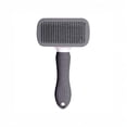 thumbnail image 1 of Unbranded QW Self-Cleaning Deshedding Tool for Dogs & Cats, Gray, 1 of 9