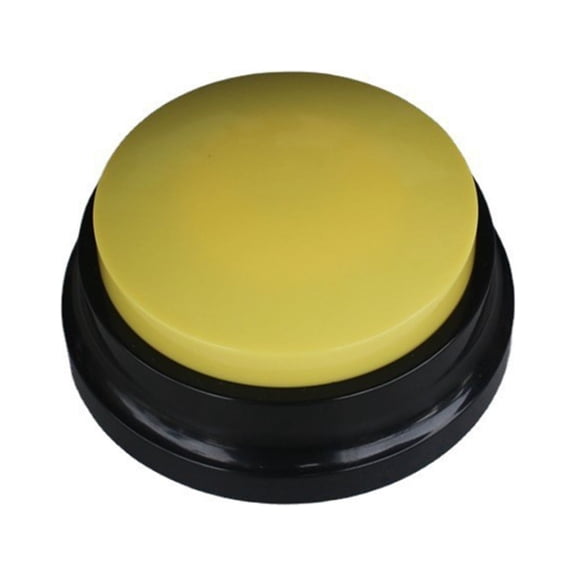 Pet Communication Button Dog Cat Training Speaking Toy, Interactive Voice Recording & Playback Tool For Puppy Kitten Behavioral Training, 1Pc