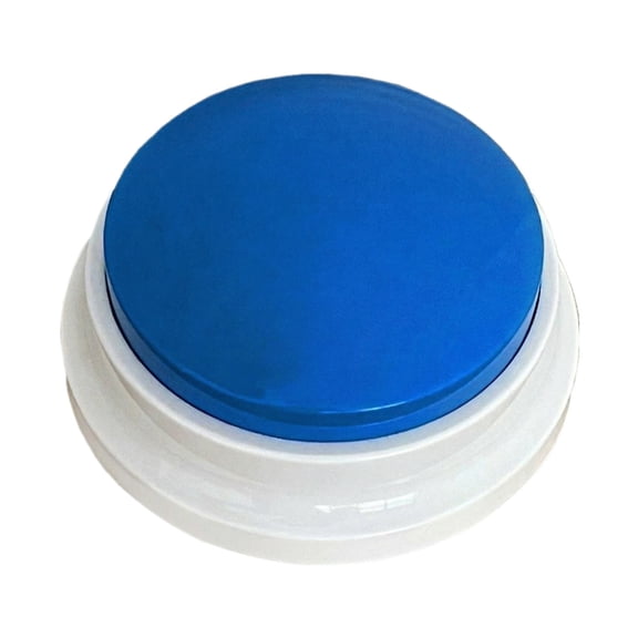 Pet Communication Button - Recordable Pet Talking Button with Dark Blue Color, for Dogs, for Cats, for Pet Training, for Interactive Play