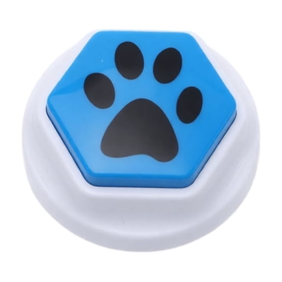 Pet Communication Button, Recordable Training Speaking Buzzer, Interactive Voice Learning Device for Dog Cat Behavior Training Communication