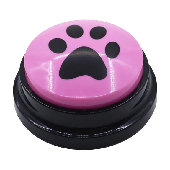 Pet Communication Training Button, Dog Recording Voice Buttons Talk for Communication, Easy Puzzle Trainer