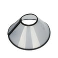 Pet Cone Collar Adjustable Prevent Bite Protective Translucent After