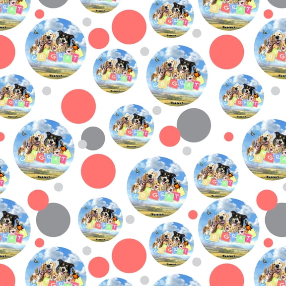 Pet Congratulations Selfie Dogs Cats Premium Gift Wrap Wrapping Paper Roll