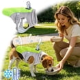 thumbnail image 1 of Pet Cooling Evaporative Vest, Water Activated Breathable Summer Sun Protection Jacket Adjustable for Small to Large Dogs,Green,XXL, 1 of 5